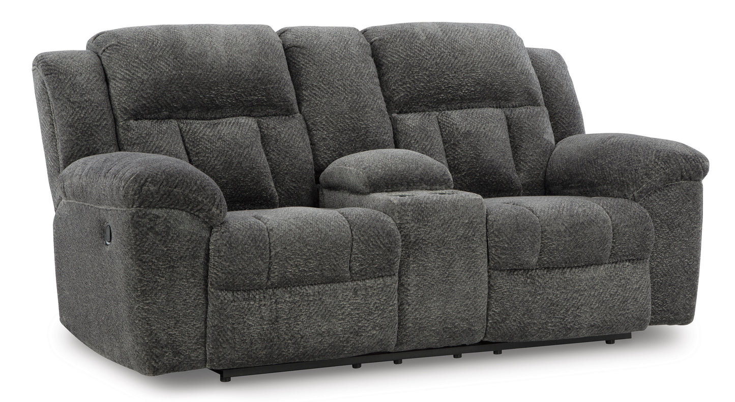 Frohn DBL Rec Loveseat w/Console