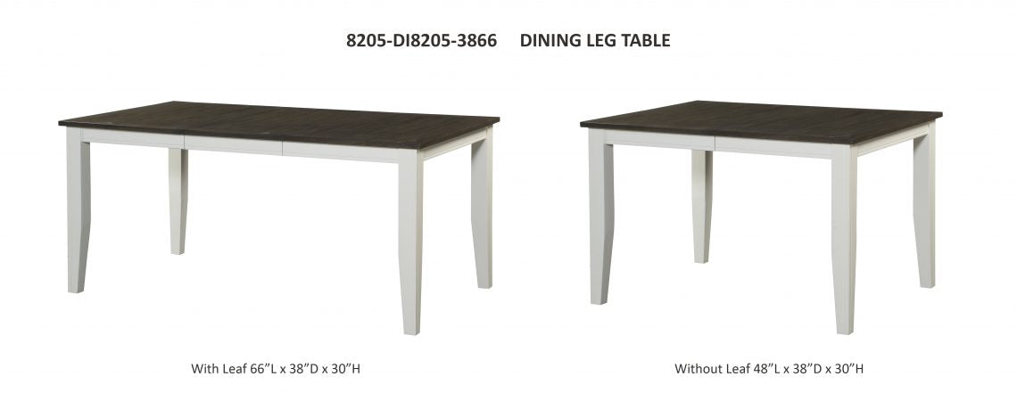 Grey & White Dining