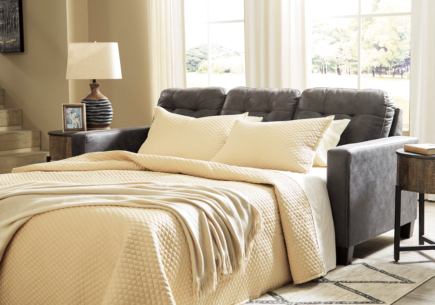 Venaldi Queen Sofa Chaise Sleeper