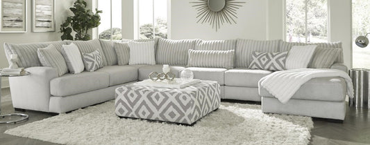 Cloud Heights Silver 4PC Sectional