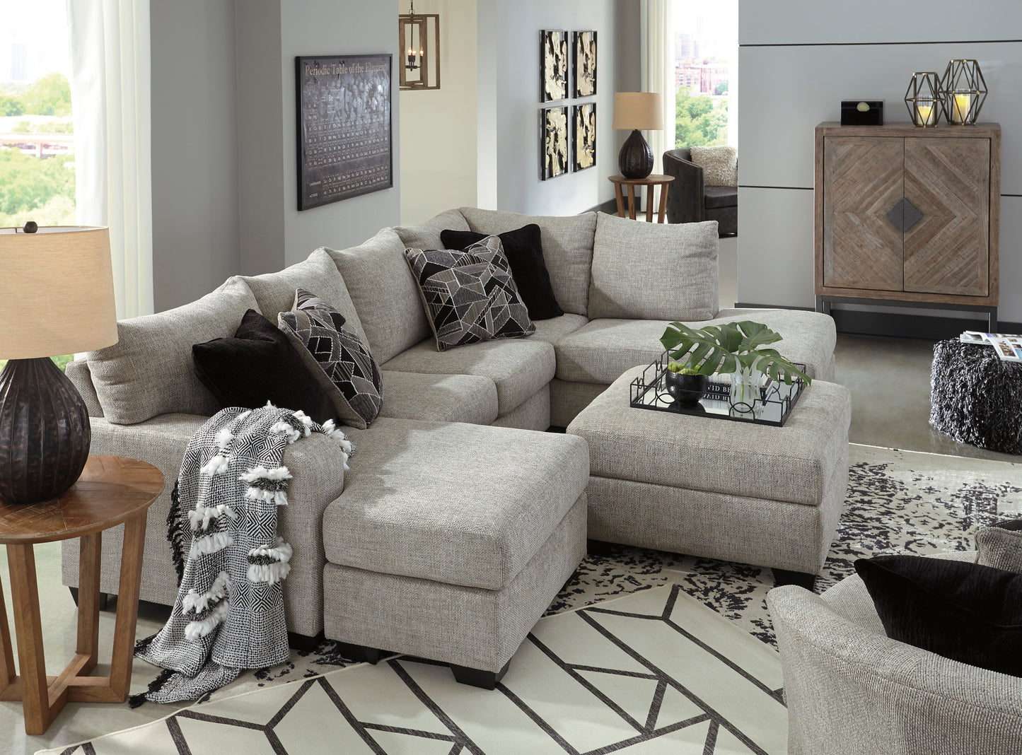 Megginson 2-Piece Sectional with Chaise