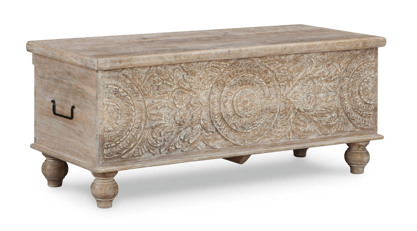 Fossil Ridge Storage Bench