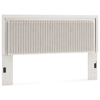 Zuraleus King Upholstered Panel Headboard