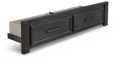 Foyland Queen Storage Footboard