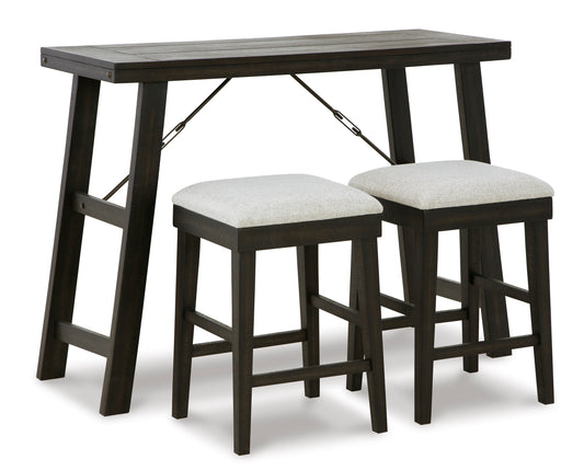 Noorbrook Counter Height Dining Table and Bar Stools (Set of 3)