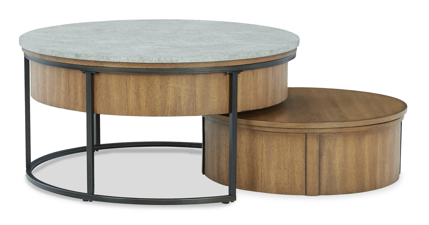 T964 lift top Nesting Coffee Table (Set of 2)