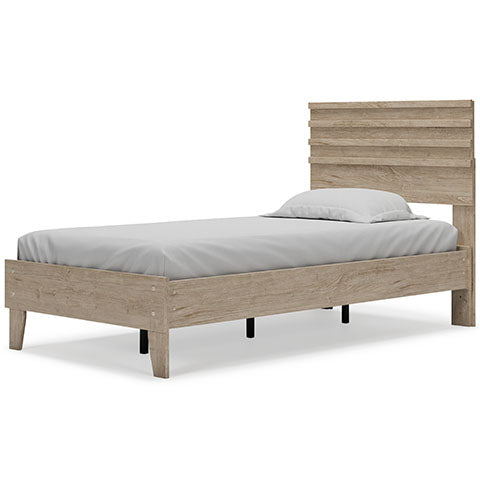 Oliah Platform Bed with Headboard