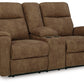 Edenwold Reclining Loveseat with Console