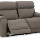 Starbot 2-Piece Power Reclining Sectional Loveseat