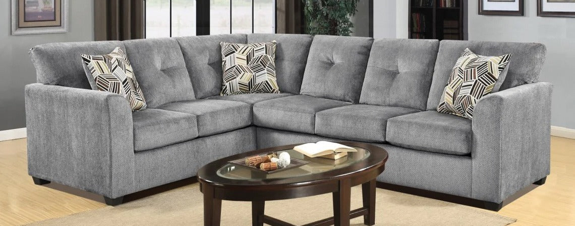 Kennedy Grey Sectional