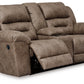 Stoneland Reclining Loveseat with Console