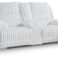 Rhines Falls Power Reclining Loveseat with Console