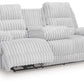 Rhines Falls Power Reclining Sofa with Drop Down Table