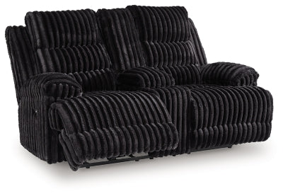 Rhine Falls Reclining Loveseat with Console