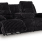 Rhine Falls Power Reclining Sofa with Drop Down Table