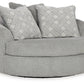 Casselbury Oversized Swivel Accent Chair