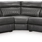 Samperstone 5-Piece Power Reclining Sectional