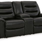 Warlin Power Reclining Loveseat with Console