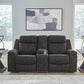 Brysonview Reclining Loveseat with Console