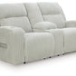 Forest Lake Power Reclining Loveseat with Console
