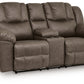 Lowilla Reclining Loveseat with Console