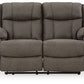 First Base Reclining Loveseat