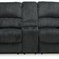 Draycoll Reclining Loveseat with Console