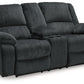 Draycoll Power Reclining Loveseat with Console