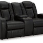 Caveman Den Power Reclining Loveseat with Console