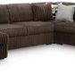 Midnight-Madness 4-Piece Sectional with Chaise