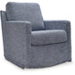 Nenana Next-Gen Nuvella Swivel Glider Accent Chair