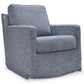Nenana Next-Gen Nuvella Swivel Glider Accent Chair