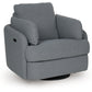 Alainmont Next-Gen Nuvella Swivel Power Recliner