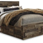 Derekson Queen Panel Bed with 6 Storage Drawers