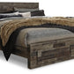 Derekson King Panel Bed with 2 Storage Drawers