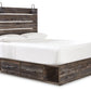 Drystan Queen Panel Bed with 4 Storage Drawers