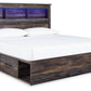 Drystan King Bookcase Bed with 2 Storage Drawers