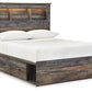 Drystan Full Bookcase Bed with 2 Storage Drawers