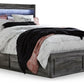 Baystorm Queen Panel Bed with 6 Storage Drawers