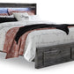 Baystorm King Panel Bed with 2 Storage Drawers