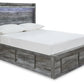 Baystorm Full Panel Bed with 4 Storage Drawers