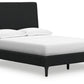 Cadmori Full Upholstered Bed with Roll Slats