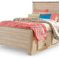 Willowton Full Panel Bed with 2 Storage Drawers