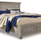 Lettner California King Panel Storage bed