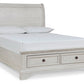 Robbinsdale Full Sleigh Storage Bed