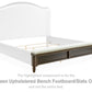 Sturlayne Queen Upholstered Bench Footboard/Slats