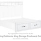 Ashbryn King/California King Storage Footboard