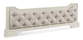 Arlendyne Queen Upholstered Panel footboard with Slats