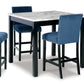 Cranderlyn Counter Height Dining Table and Bar Stools (Set of 5)