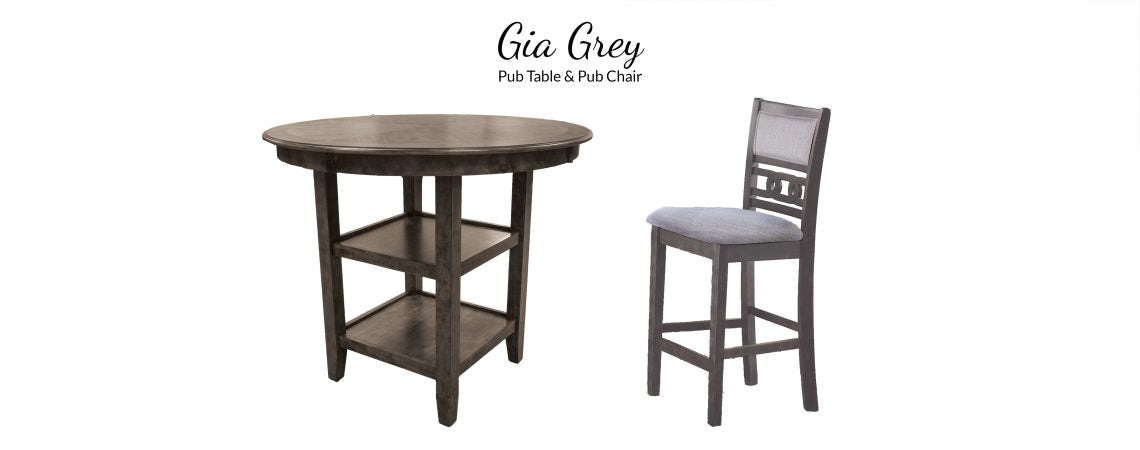 Gia Grey Counter Pub